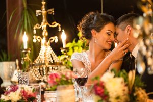 couple at dinner